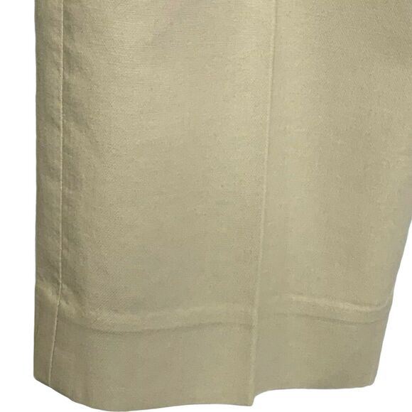 Ann Taylor Loft Women Marisa Tan Cropped Pants 10 - Picture 5 of 9